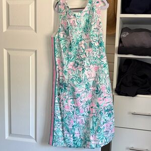 Lilly Pulitzer Pink and Green Dress